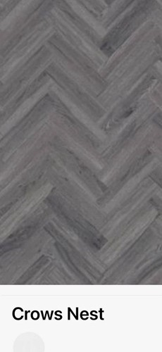 Grey oak parquet - grey, plank