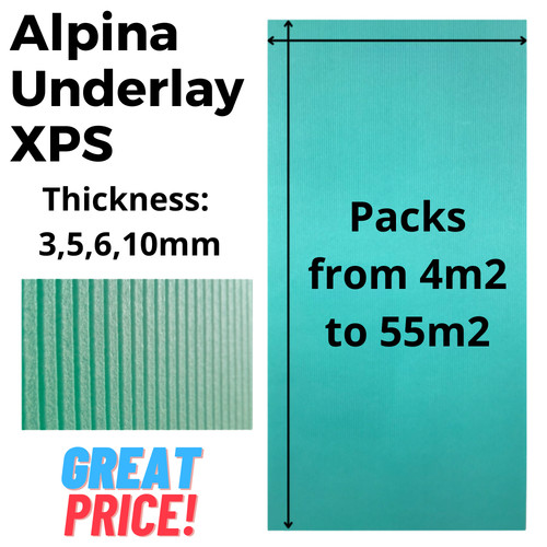 Xps underlay 10mm - 6,, –